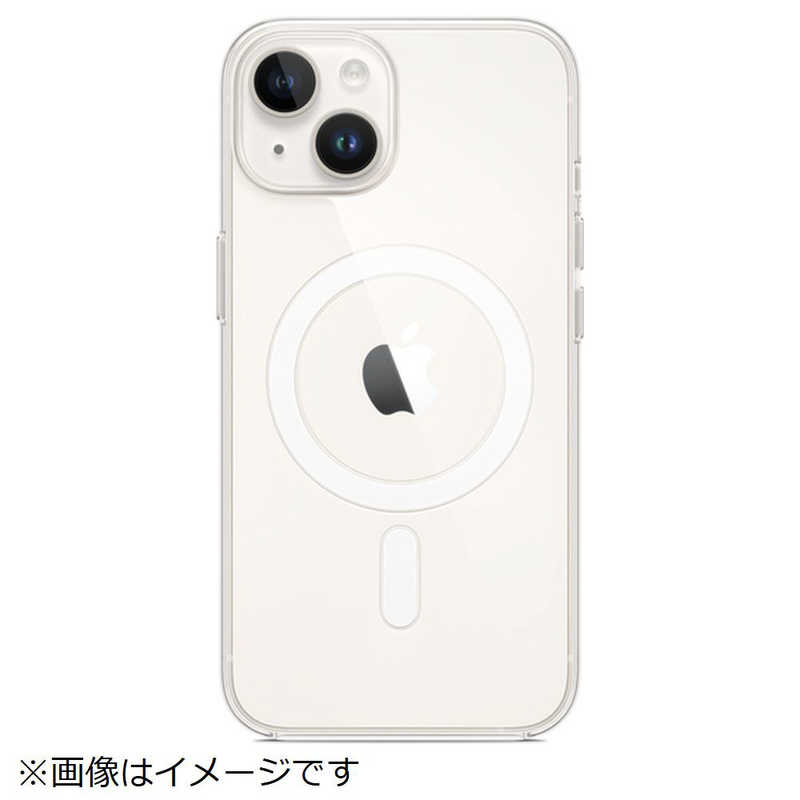 Apple MagSafe対応iPhone 14クリアケース クリア MPU13FE/A