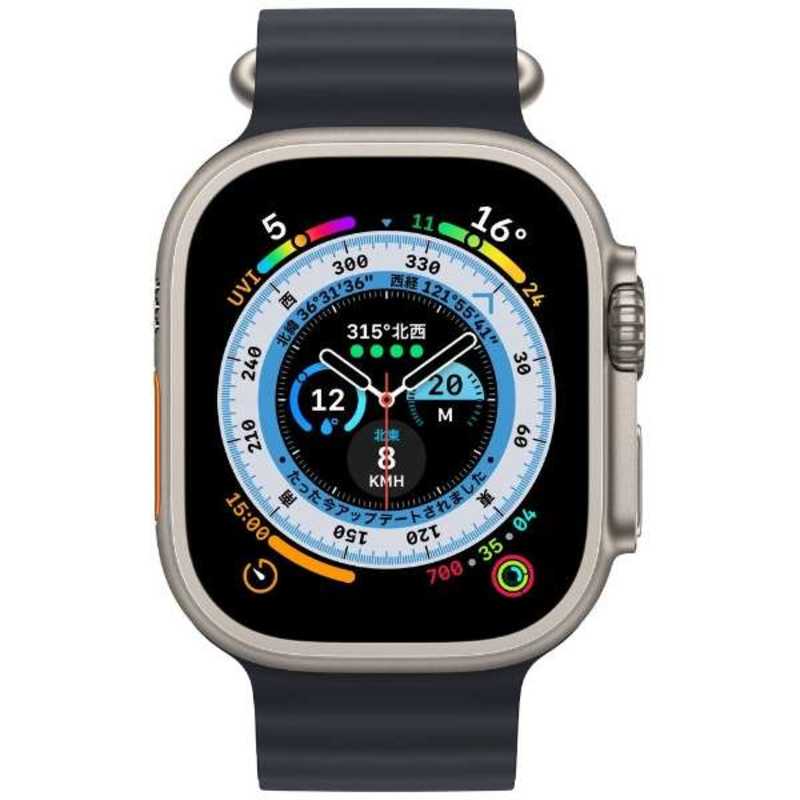 Apple Watch Ultra GPS+Cellularモデル 49mm MQFK3J/A [ミッドナイトオーシャンバンド]