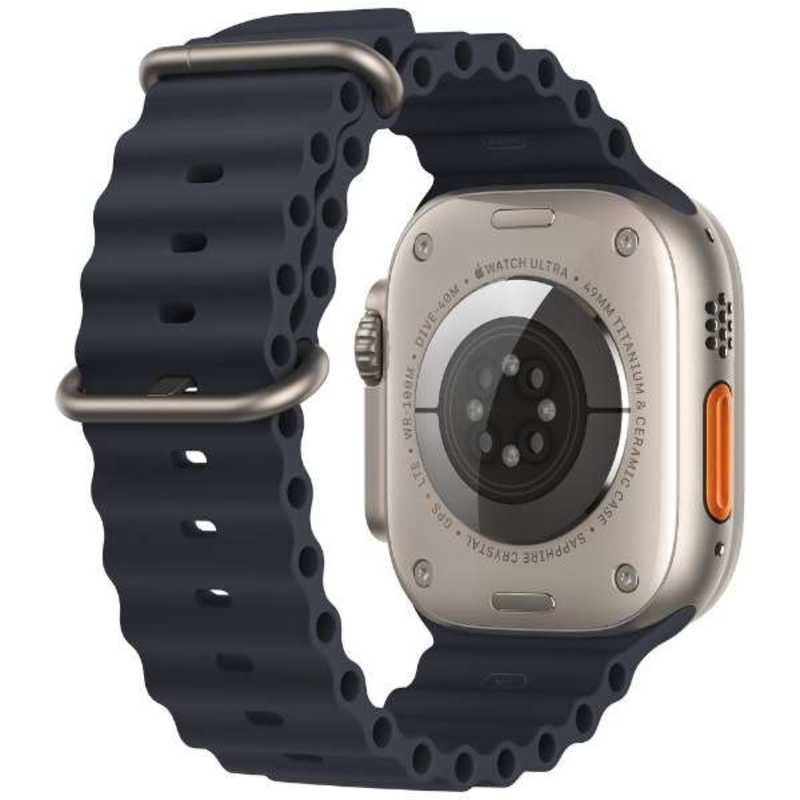 Apple Watch Ultra GPS+Cellularモデル 49mm MQFK3J/A [ミッドナイトオーシャンバンド]