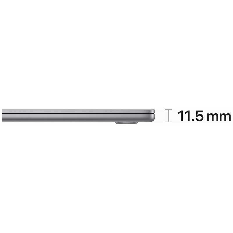 Apple MacBook Air Liquid Retinaディスプレイ 15.3 MQKQ3J/A(2023) [スペースグレイ]