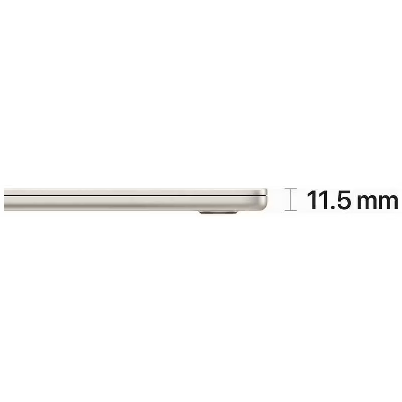 【展示品】Apple MacBook Air Liquid Retinaディスプレイ 15.3 MQKU3J/A(2023) [スターライト]