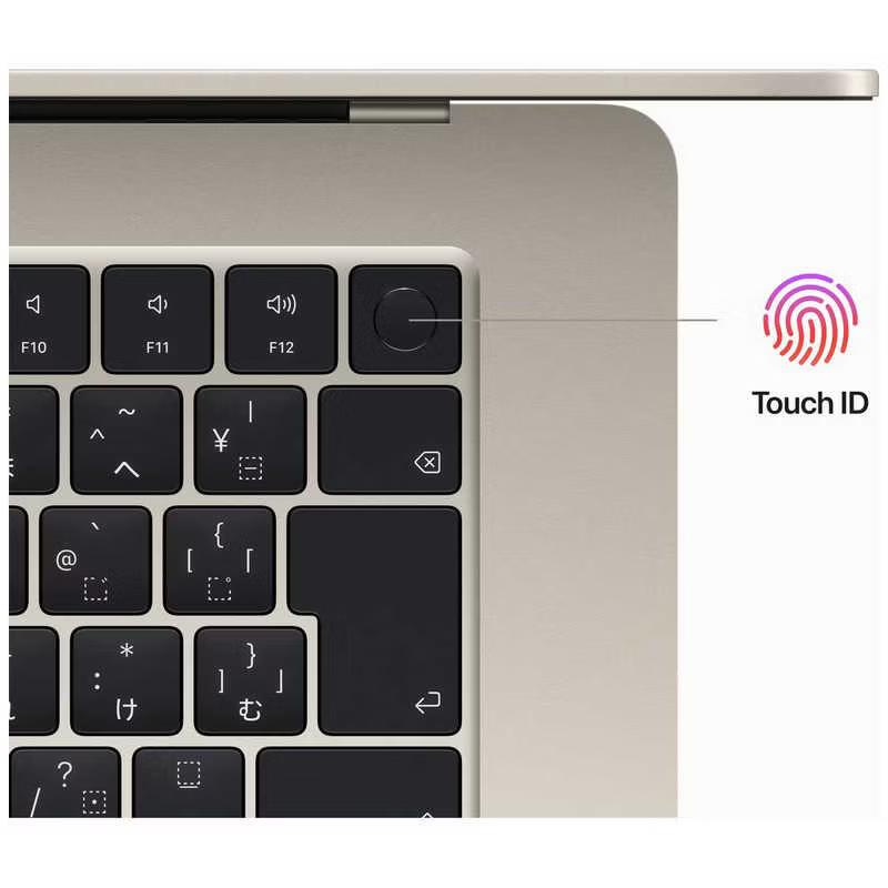 【展示品】Apple MacBook Air Liquid Retinaディスプレイ 15.3 MQKU3J/A(2023) [スターライト]