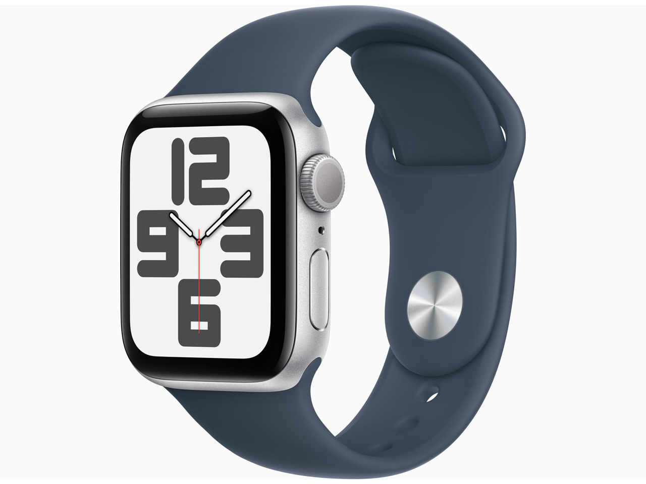 Apple Watch SE 第2世代 GPSモデル 40mm MRE13J/A [シルバー/ストーム