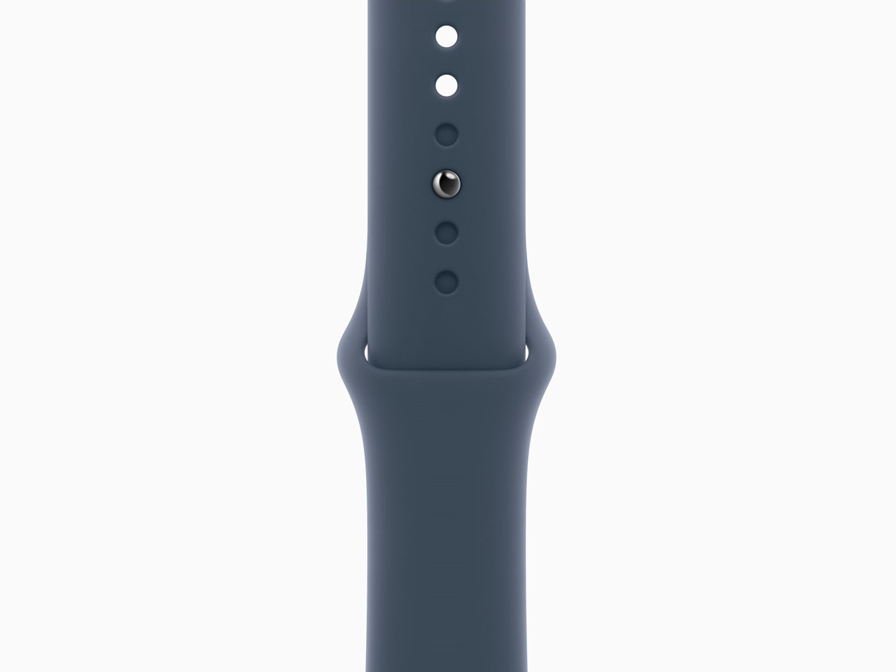 Apple Watch SE 第2世代 GPSモデル 40mm MRE23J/A [シルバー/ストームブルースポーツバンド M/L]