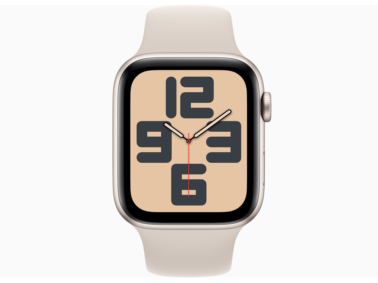 Apple Watch SE 第2世代 GPSモデル 44mm MRE43J/A [スターライトスポーツバンド S/M]