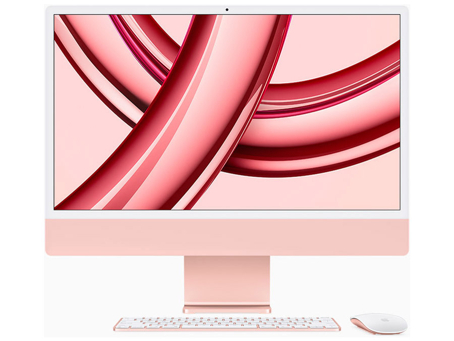 【在庫限り】Apple iMac 24インチ Retina 4.5Kディスプレイモデル MQRD3J/A [ピンク]