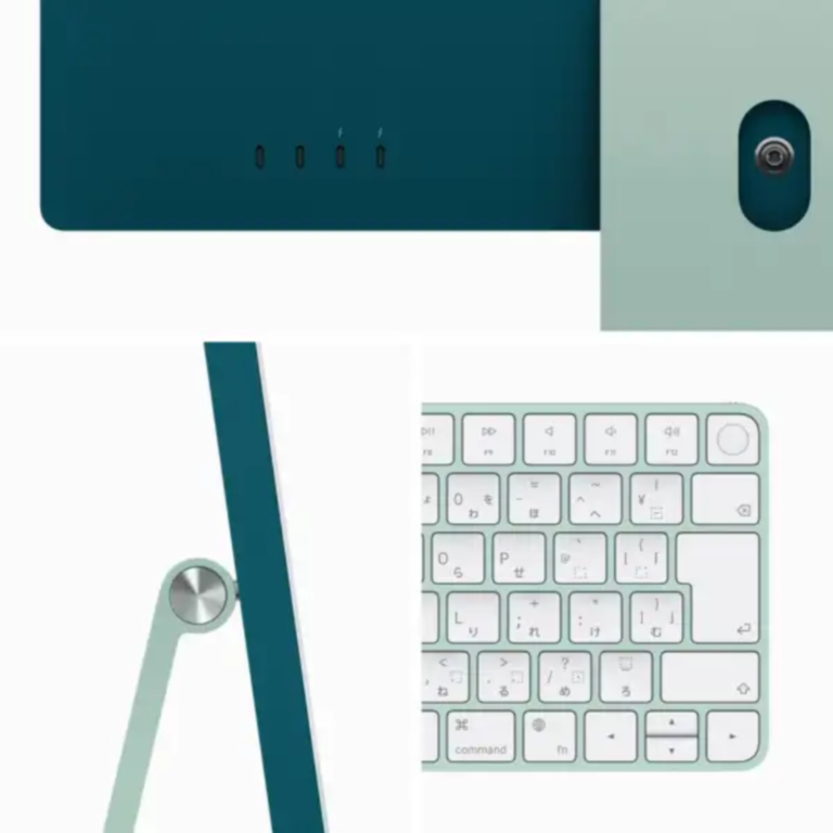 【在庫限り】Apple iMac 24インチ Retina 4.5Kディスプレイモデル MQRN3J/A [グリーン]