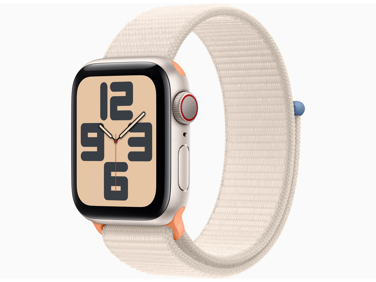 Apple Watch SE 第2世代 GPS+Cellularモデル 40mm MRG43J/A [スターライトスポーツループ]