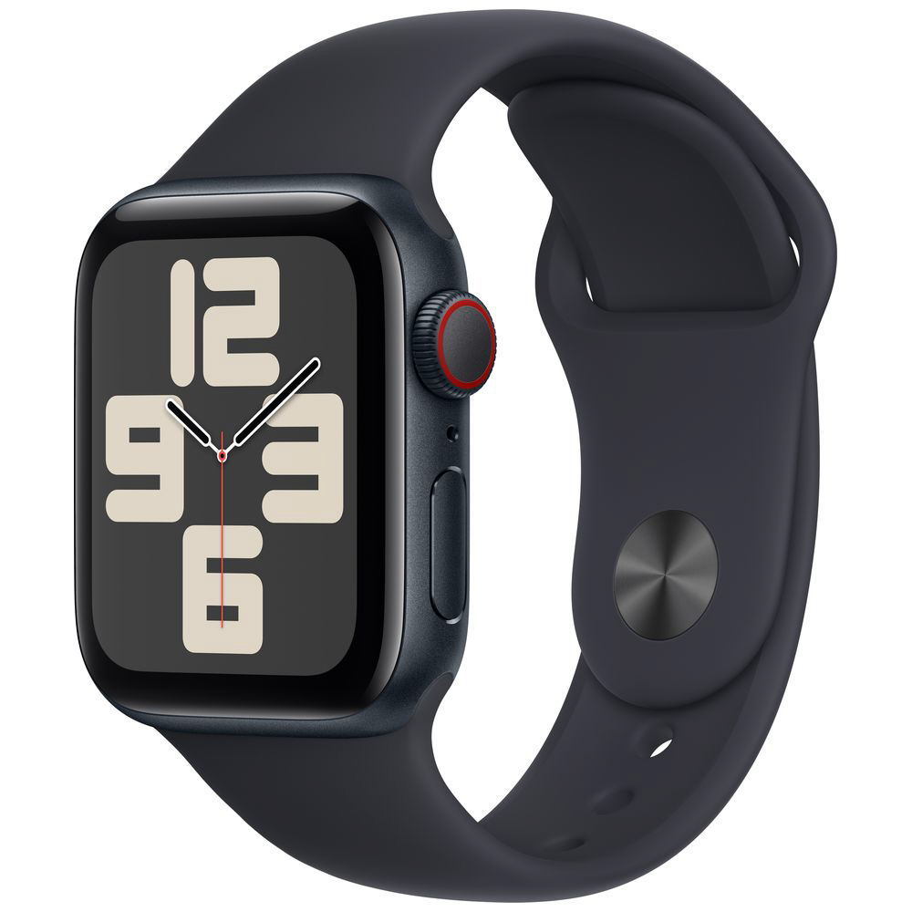 Apple Watch SE 第2世代 GPS+Cellularモデル 40mm MRGA3J/A [ミッドナイトスポーツバンド M/L]