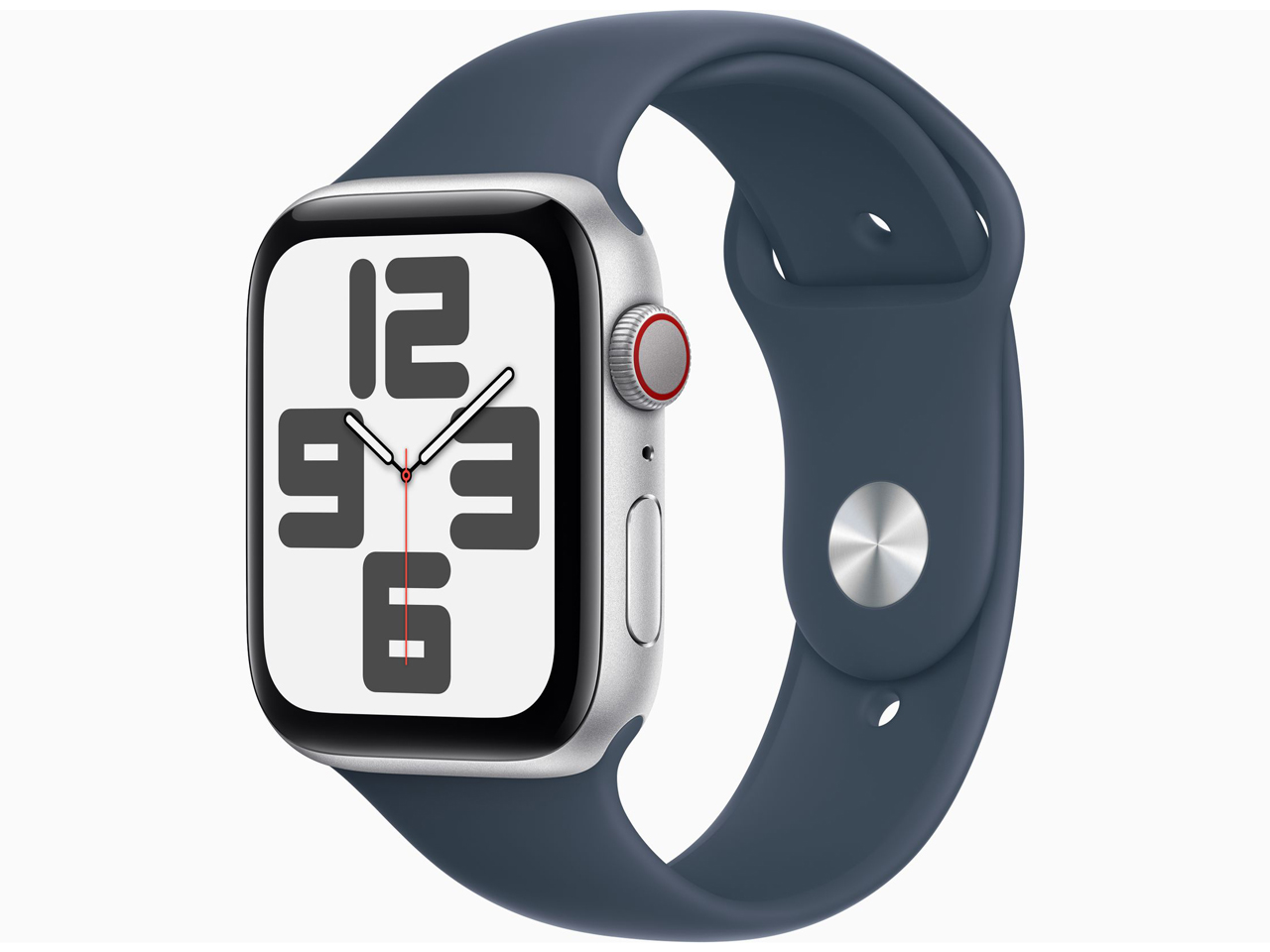 Apple Watch SE 第2世代 GPS+Cellularモデル 44mm MRHJ3J/A [シルバー/ストームブルースポーツバンド  M/L]｜パソコン・スマートフォン・デジタル機器販売のPC DEPOT(ピーシーデポ)WEBSHOP