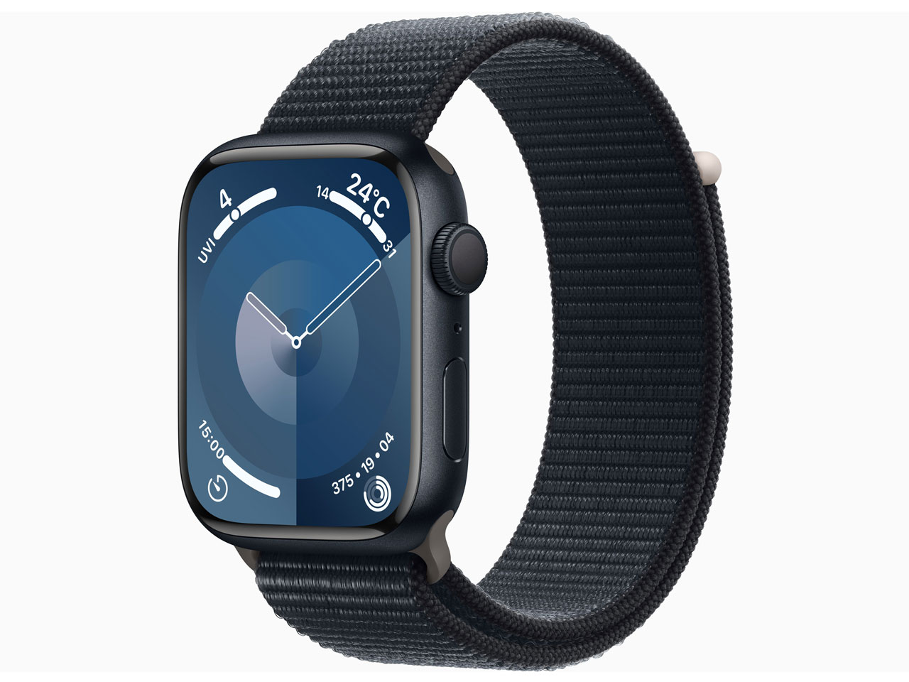 Apple Watch Series 9 GPSモデル 45mm MR9C3J/A [ミッドナイトスポーツループ]