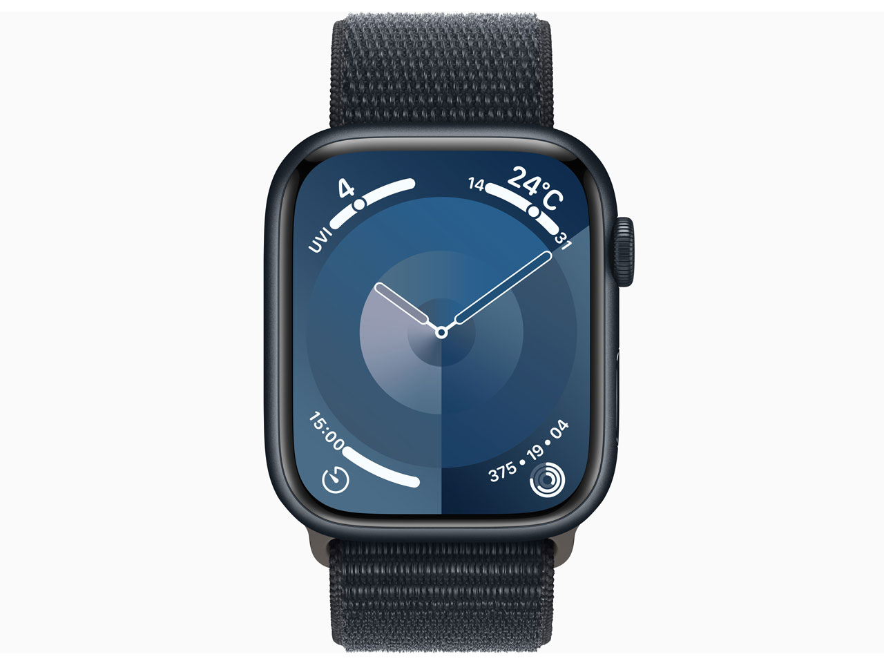Apple Watch Series 9 GPSモデル 45mm MR9C3J/A [ミッドナイトスポーツループ]