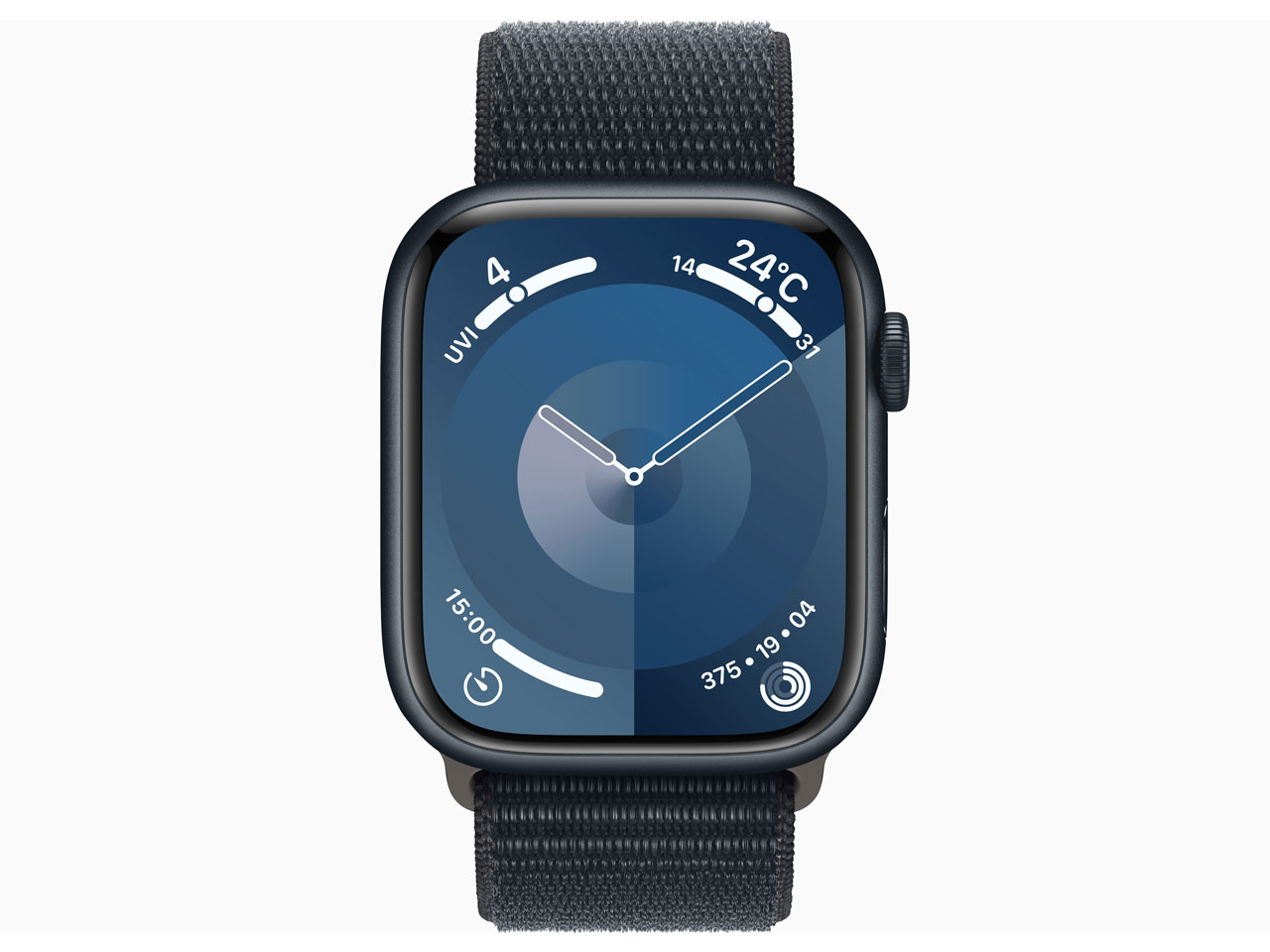 Apple Watch Series 9 GPS+Cellularモデル 45mm MRMF3J/A [ミッドナイトスポーツループ]