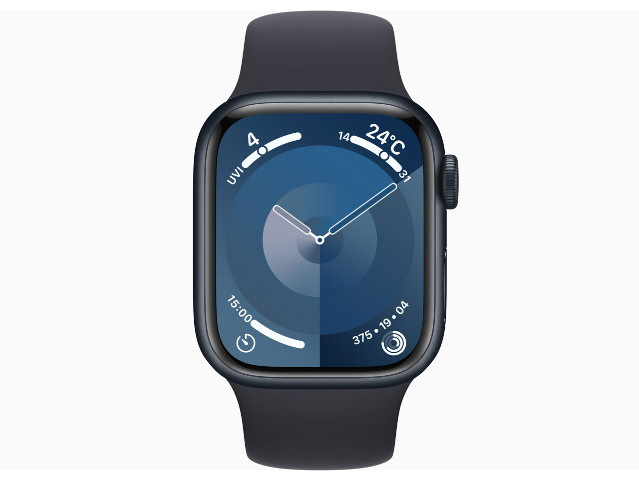 Apple Watch Series 9 GPS+Cellularモデル 41mm MRHT3J/A [ミッドナイトスポーツバンド M/L]