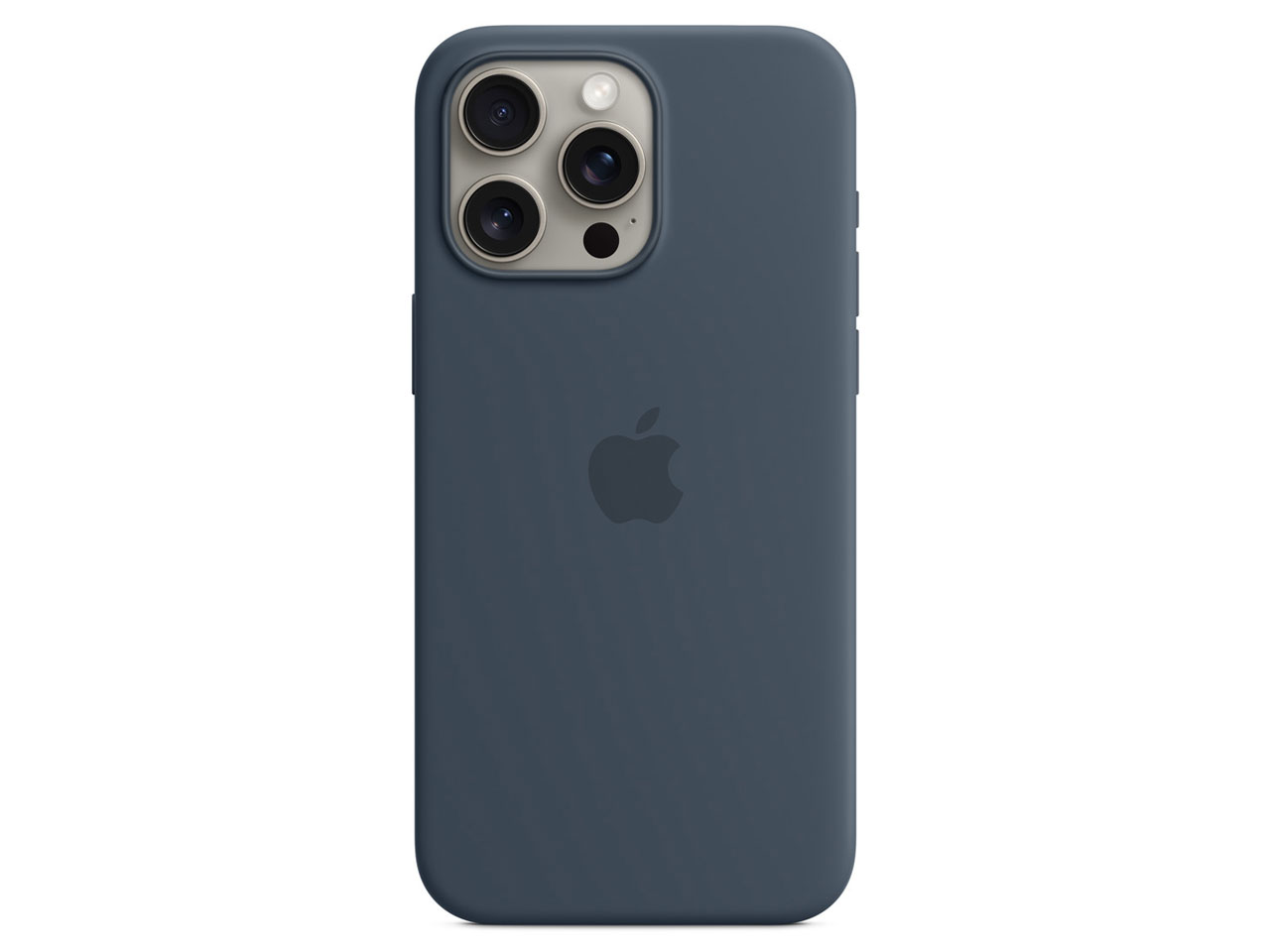 Apple  iPhone 15 Pro Max シリコーンケース MagSafe対応 MT1P3FE/A [ストームブルー]