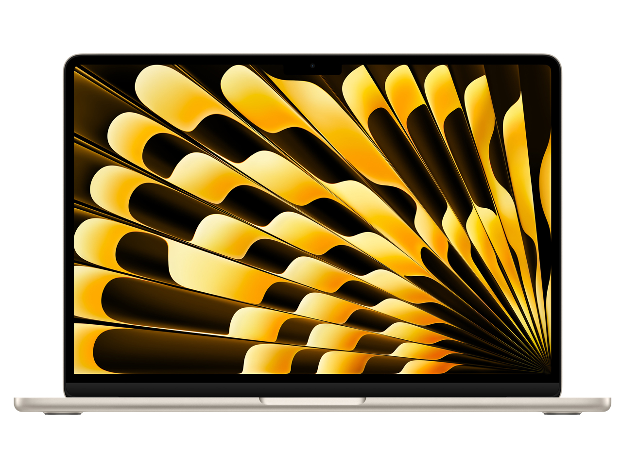 [お取り寄せ]【70W電源アダプタカスタマイズ】Apple MacBook Air Liquid Retinaディスプレイ 15.3 MQKU3J/A [スターライト]