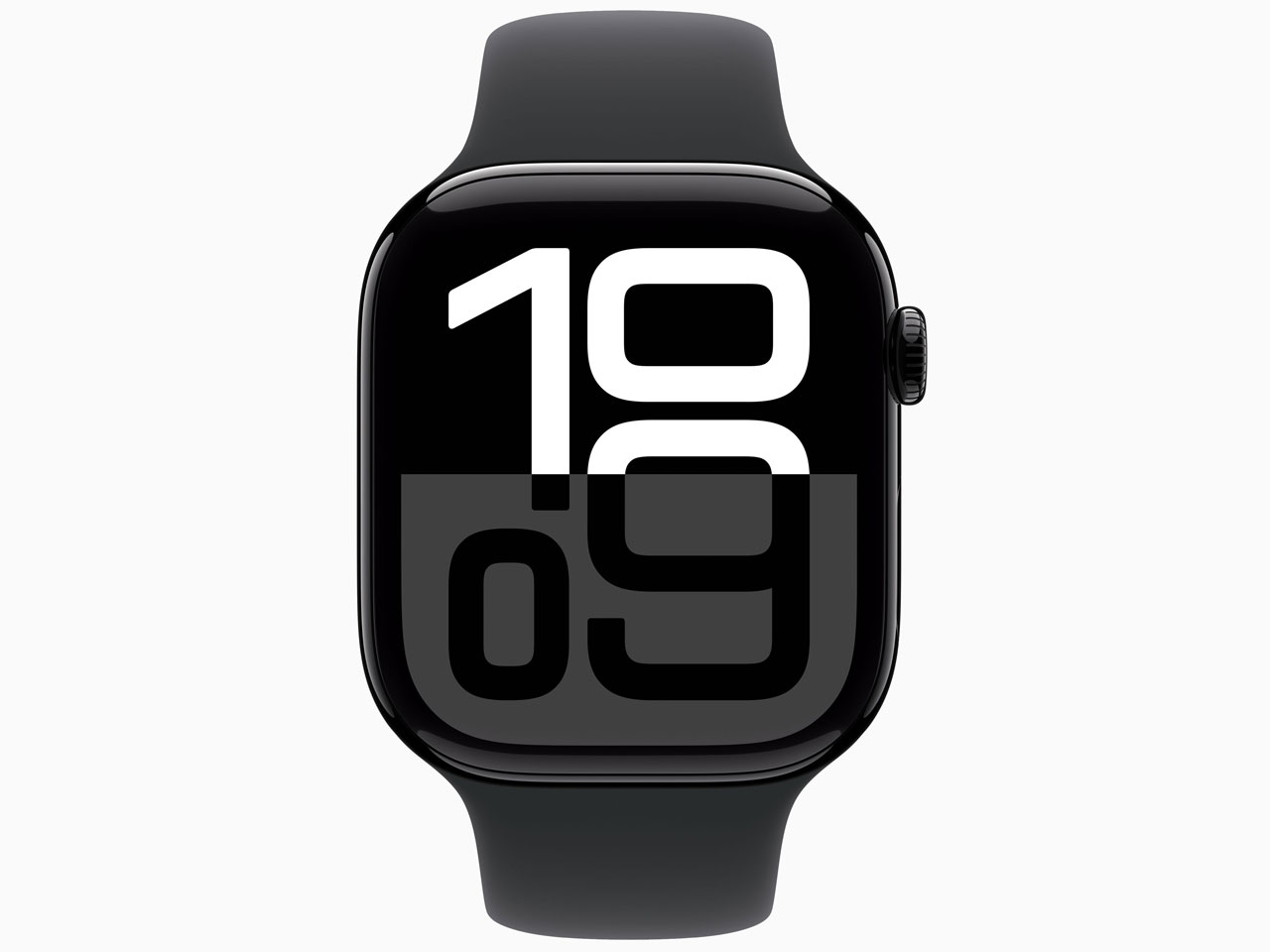 Apple Watch Series 10 GPSモデル 46mm MWWP3J/A [ジェットブラック・ブラックスポーツバンド S/M]