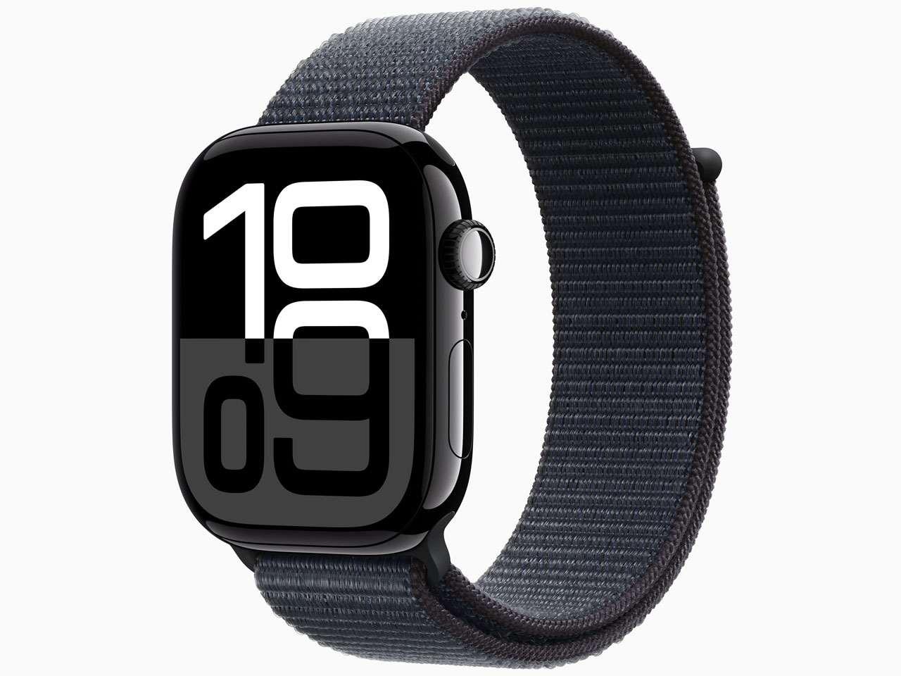 Apple Watch Series 10 GPSモデル 46mm MWWR3J/A [ジェットブラック・インクスポーツループ]