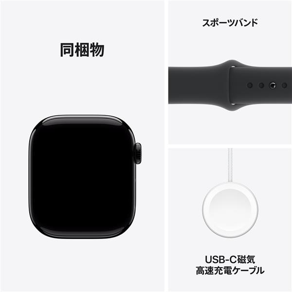 【在庫限り】Apple Apple Watch Series 10 GPS+Cellularモデル 42mm スポーツバンド M/L