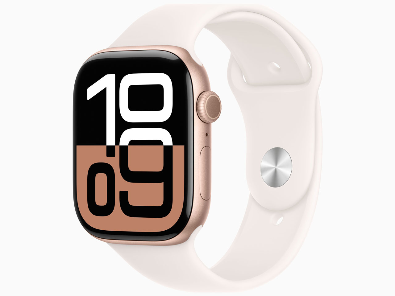 【箱破損】Apple Watch Series 10 GPS+Cellularモデル 46mm MWY63J/A [ローズゴールド・ライトブラッシュスポーツバンド S/M]