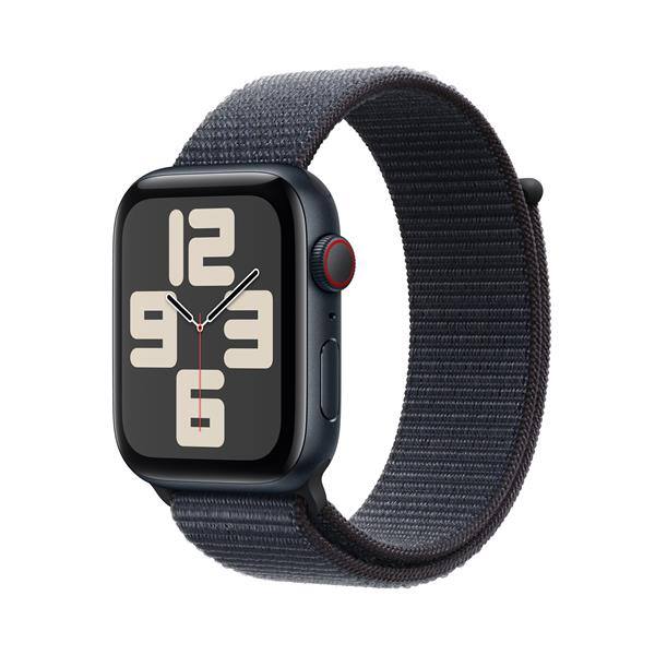 【在庫限り】Apple Apple Watch SE 第2世代 GPS+Cellularモデル 44mm MXGN3J/A [ミッドナイト・インクスポーツループ]