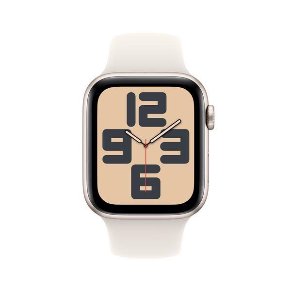 【在庫限り】Apple Apple Watch SE 第2世代 GPS+Cellularモデル 44mm MXGT3J/A [スターライトスポーツバンド S/M]