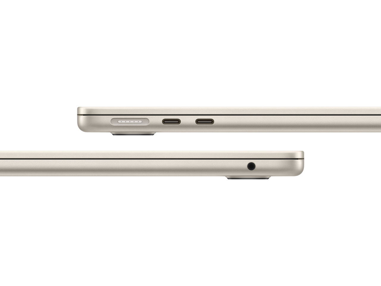 [お取り寄せ]Apple MacBook Air 13.6インチ Liquid Retinaディスプレイ MW0Y3J/A [スターライト]
