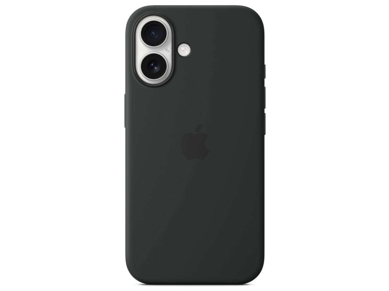 Apple MagSafe対応 iPhone 16 シリコーンケース MYY13FE/A [ブラック]