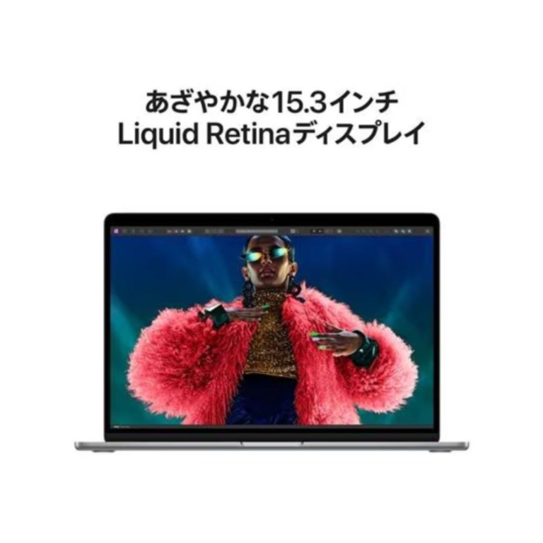 Apple MacBook Air Liquid Retinaディスプレイ 15.3 MC9H4J/A [スペースグレイ]