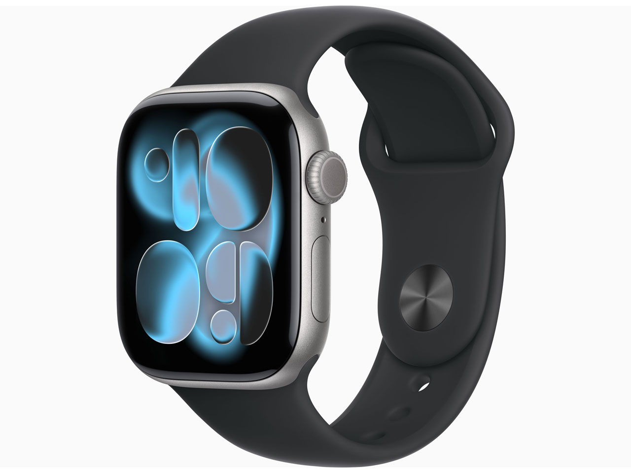 Apple Watch Series 11 GPSモデル 46mm MEV04J/A [スペースグレイ・ブラックスポーツバンド S/M]