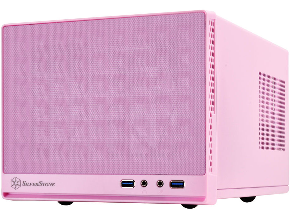 【訳あり品】【店頭展示使用品】SilverStone SST-SG13P [ピンク]