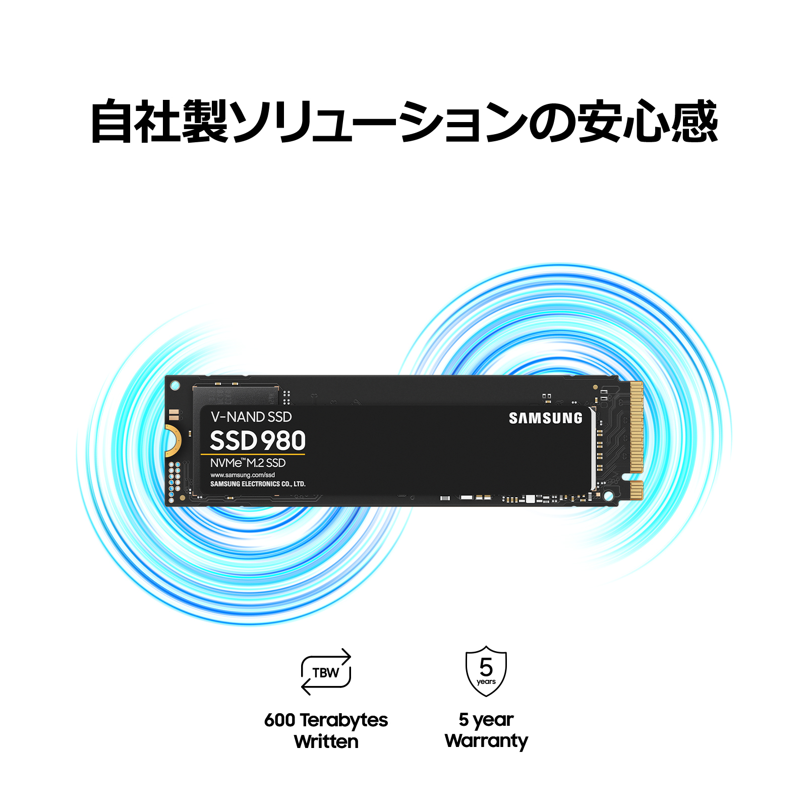 SAMSUNG 980 MZ-V8V1T0B/IT [内蔵SSD]