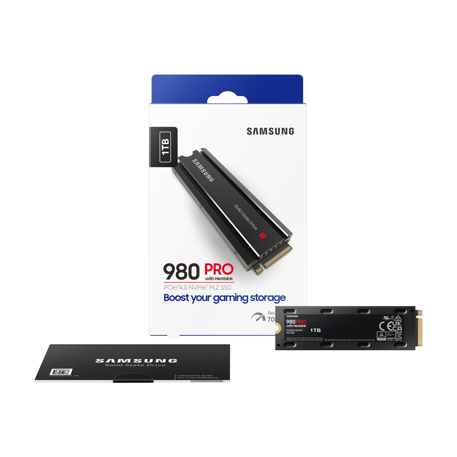 【EarlySummerセール】Samsung 980 PRO with Heatsink MZ-V8P1T0C/IT [内蔵SSD]