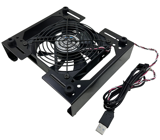 長尾製作所 USBファン付ルーター冷却台 NB-USBXFAN-RTST01