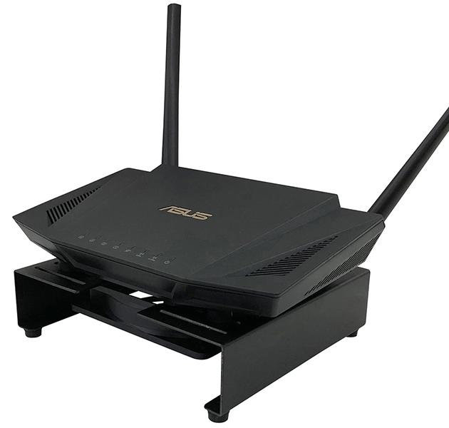 長尾製作所 USBファン付ルーター冷却台 NB-USBXFAN-RTST01