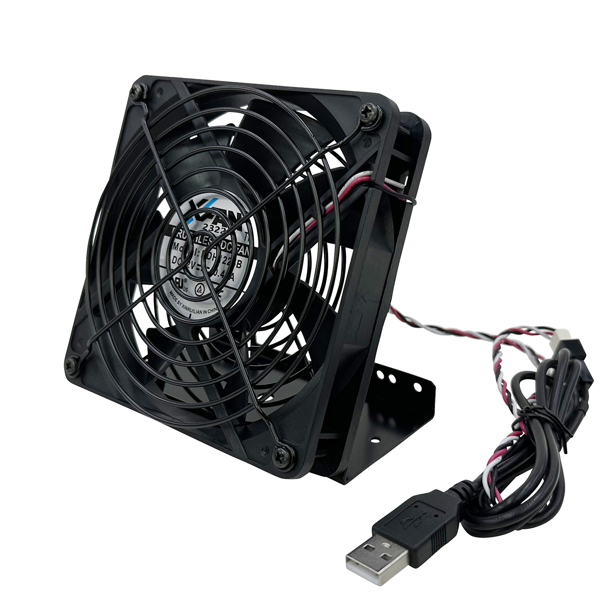 長尾製作所 スタンド付USB冷却ファン-120mm [NB-USBXFAN-STAND01]