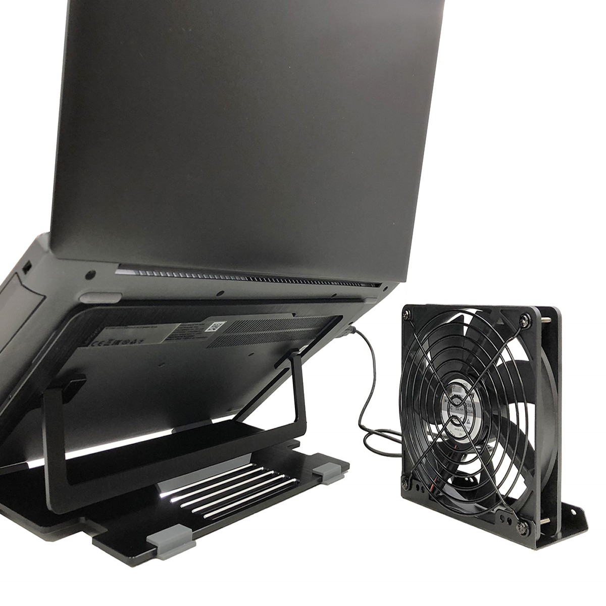 長尾製作所 スタンド付USB冷却ファン-120mm [NB-USBXFAN-STAND01]