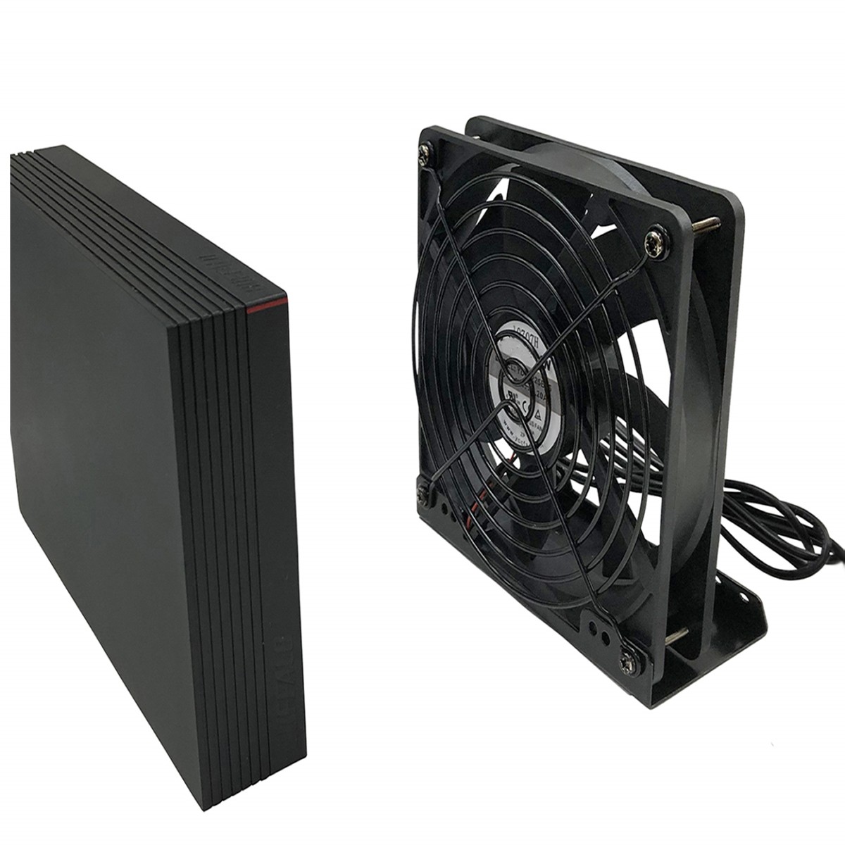 長尾製作所 スタンド付USB冷却ファン-120mm [NB-USBXFAN-STAND01]