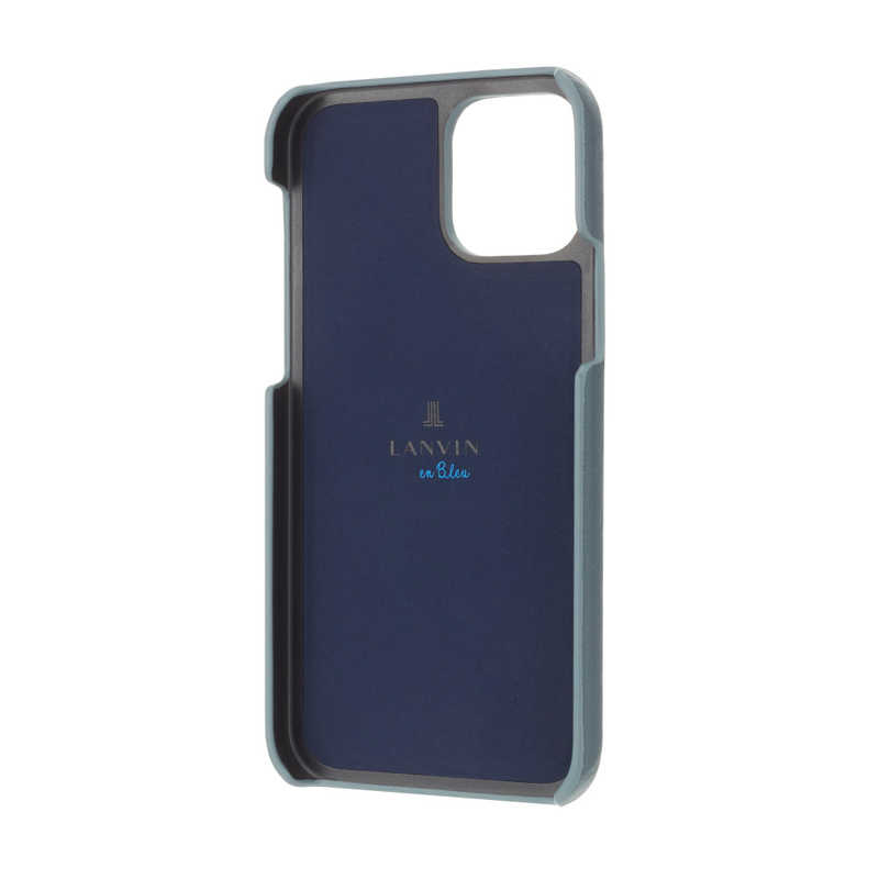 iPhone13 Pro ケースLANVIN en Bleu (6.1inch 3レンズ) [ Navy/Vintage Blue ]【ハード/ブルー】  LBR2NVVWPIP2162