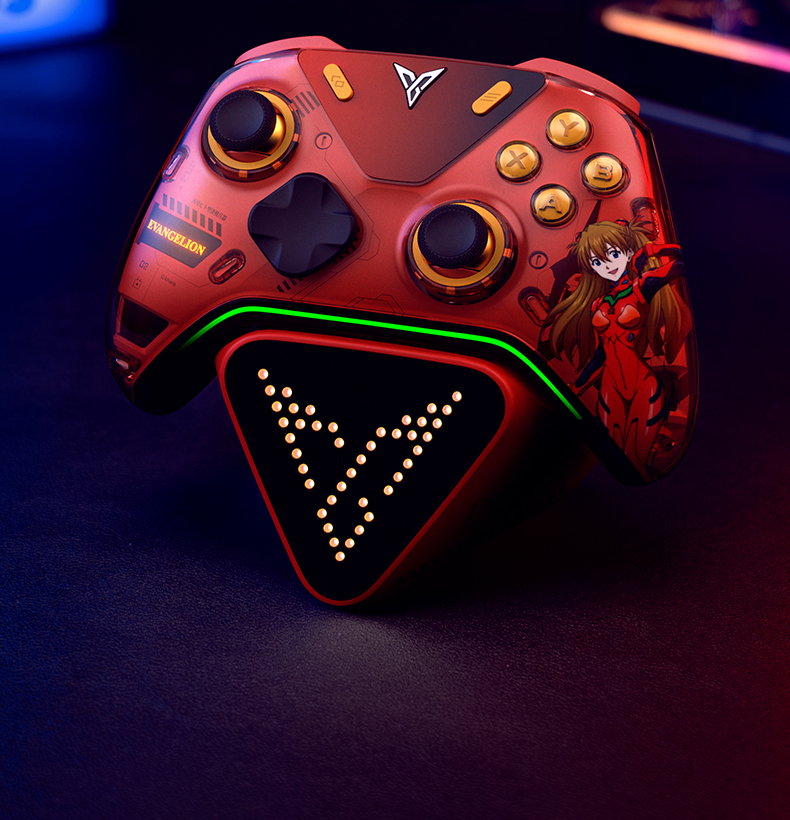 Flydigi APEX5 × エヴァンゲリオン「アスカ・ラングレー」限定モデル