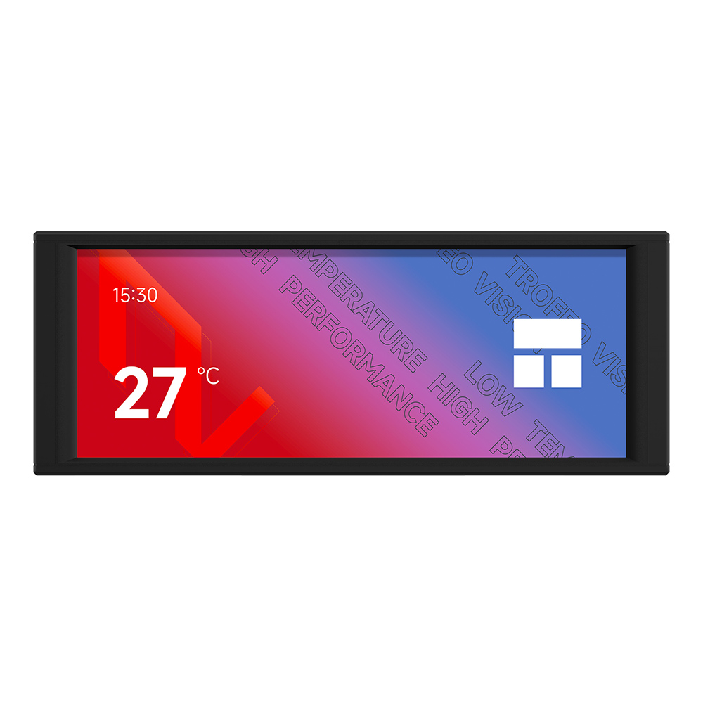 Thermalright 6.86インチIPSディスプレイ搭載ガジェット Trofeo Vision LCD BLACK [TH-TVLCD-BK]