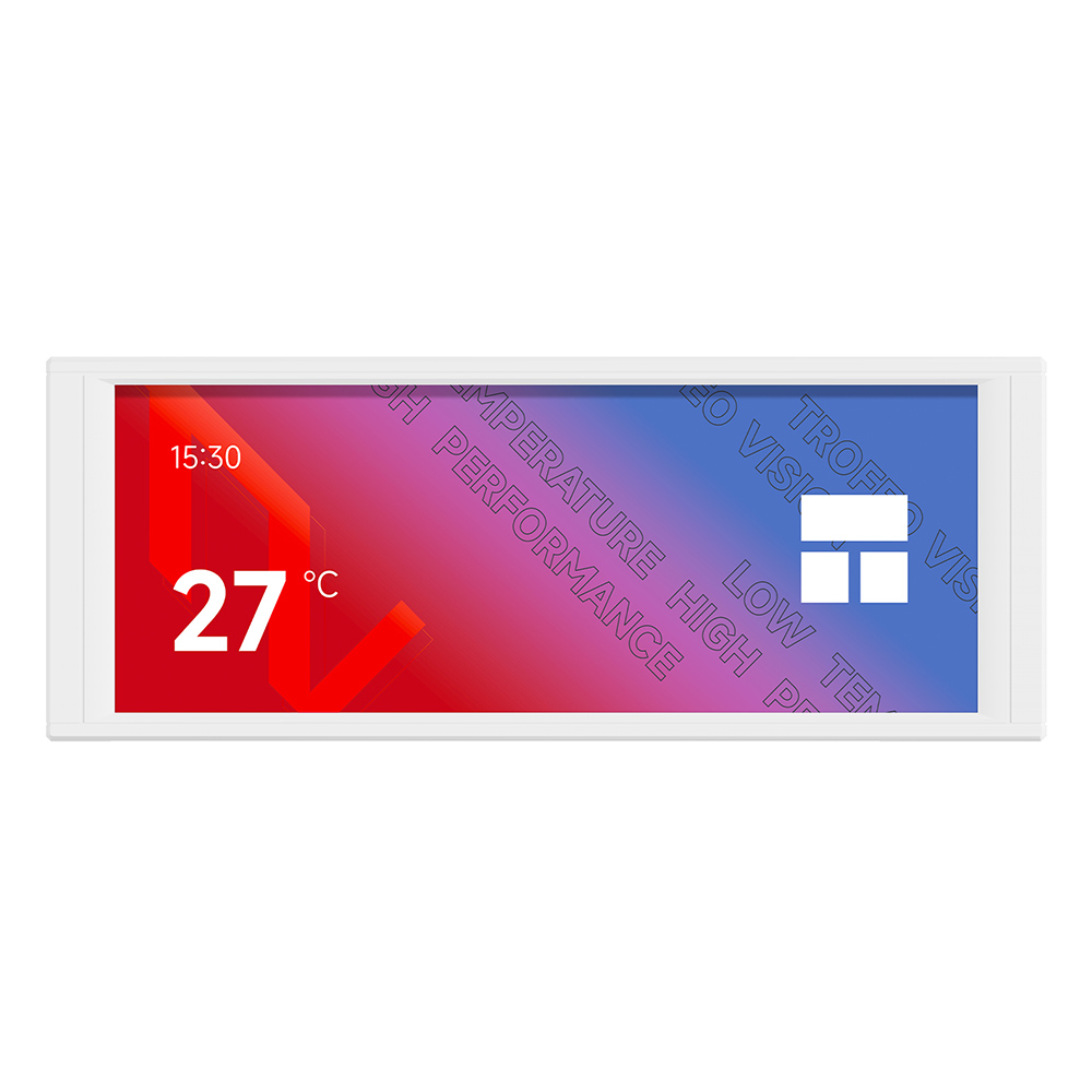 Thermalright 6.86インチIPSディスプレイ搭載ガジェット Trofeo Vision LCD WHITE [TH-TVLCD-WH]