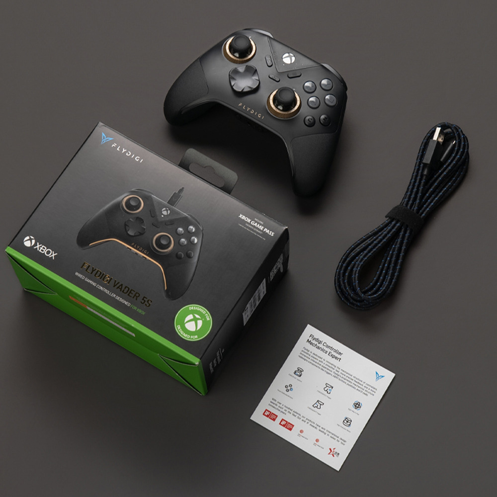 Flydigi(フライディジ)  XBOX公式ライセンス商品 有線コントローラー [VADER5 S] 【日本正規代理店品】