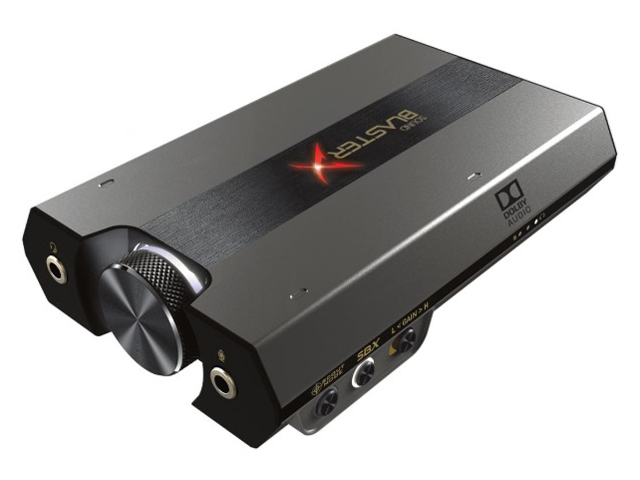 【アウトレット品】CREATIVE(クリエイティブ) SBX-G6 外付け サウンドカード