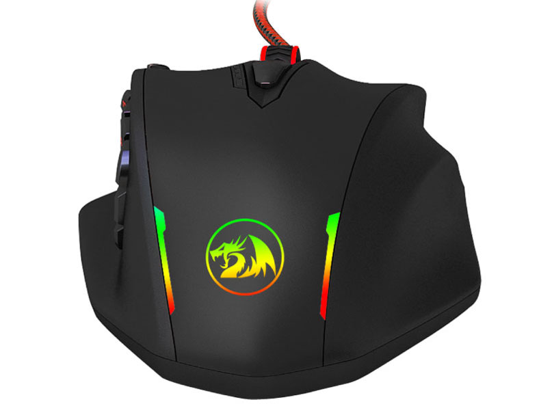 REDRAGON 多機能ボタンRGBゲーミングマウス MMO有線モデル IMPACT [M908TI]