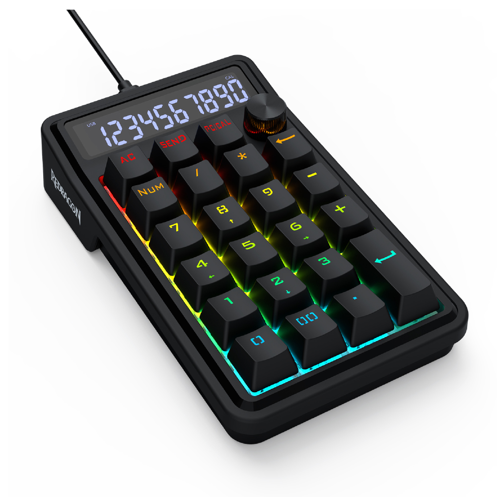 REDRAGON COVE K733 Mechanical Numpad Keyboard [K733-RGBTI]