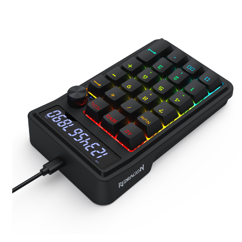 REDRAGON COVE K733 Mechanical Numpad Keyboard [K733-RGBTI]