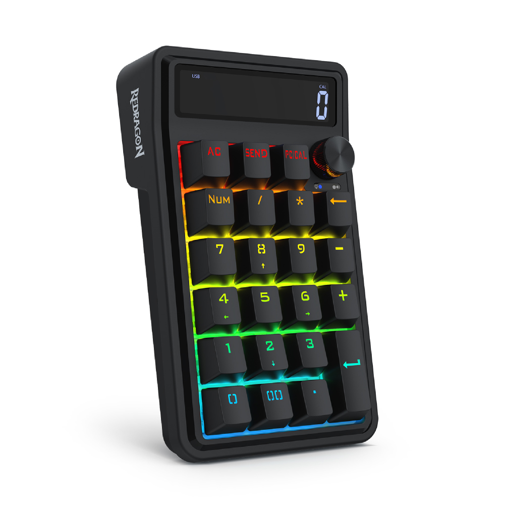 REDRAGON COVE K733 Mechanical Numpad Keyboard [K733-RGBTI]