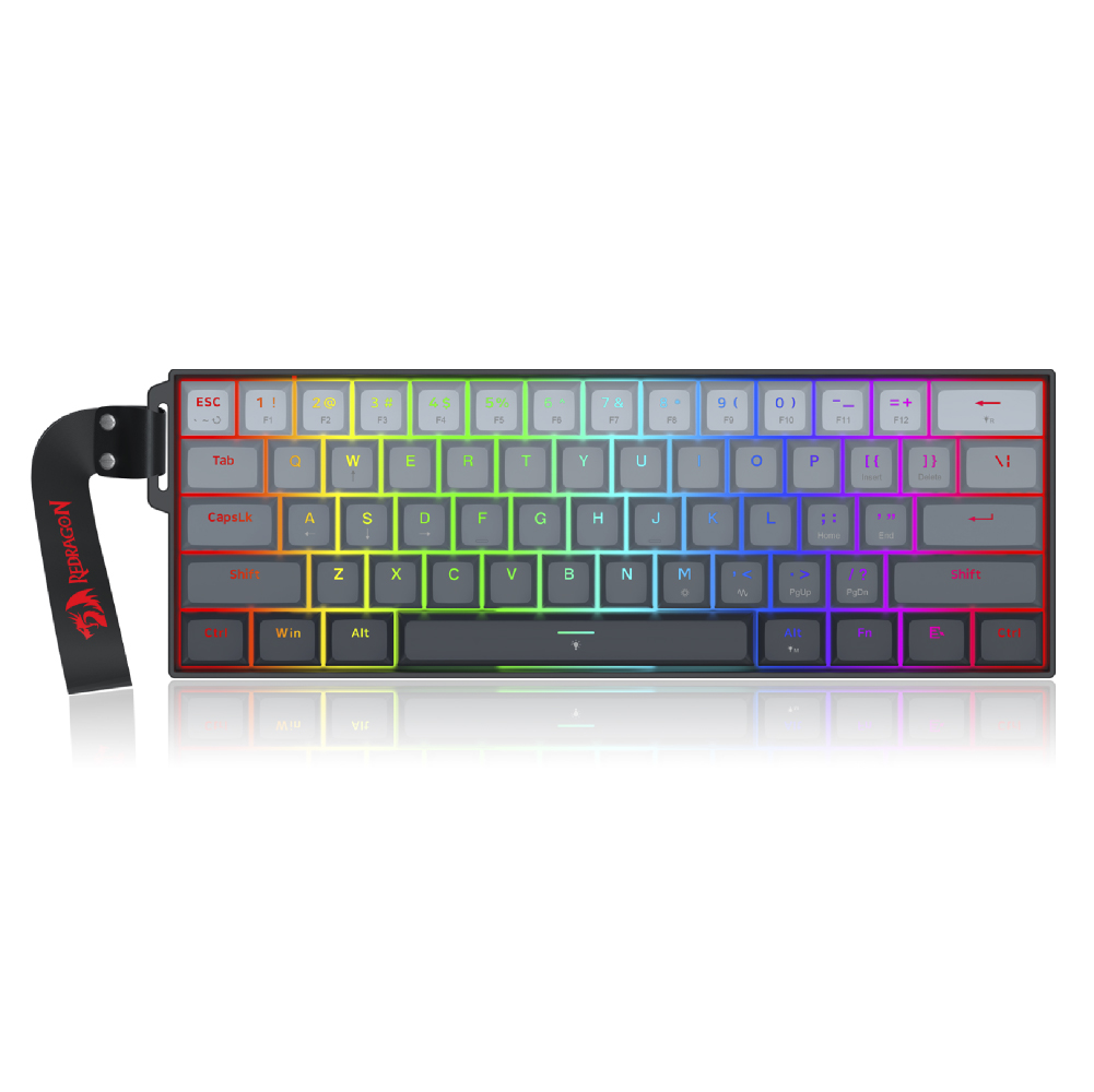 【予約受付中　2026年8月21日発売】REDRAGON K617 FIZZ 60% Rapid Trigger [K617GGB-RGB-MPTI]