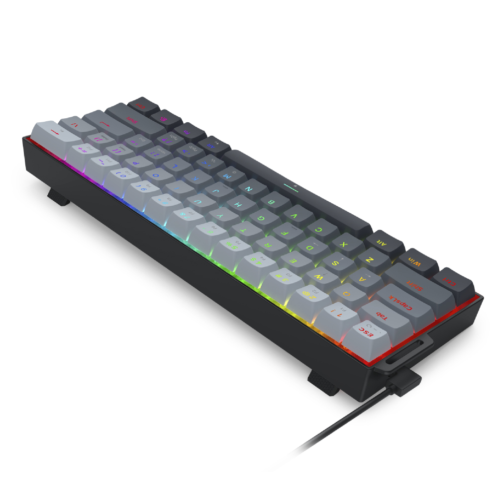 【予約受付中　2026年8月21日発売】REDRAGON K617 FIZZ 60% Rapid Trigger [K617GGB-RGB-MPTI]